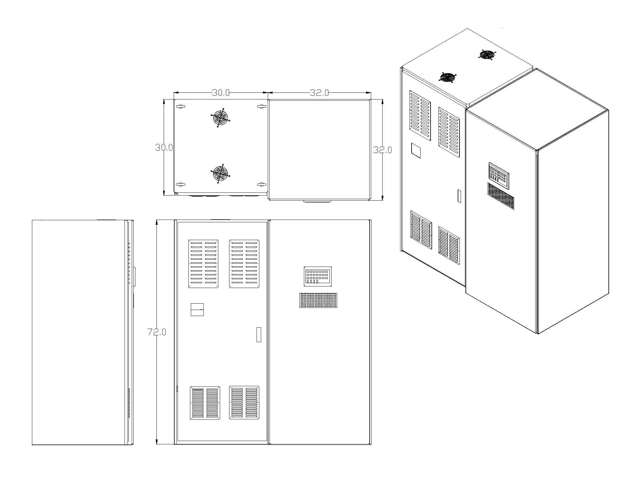 Line Drawing Dimensions